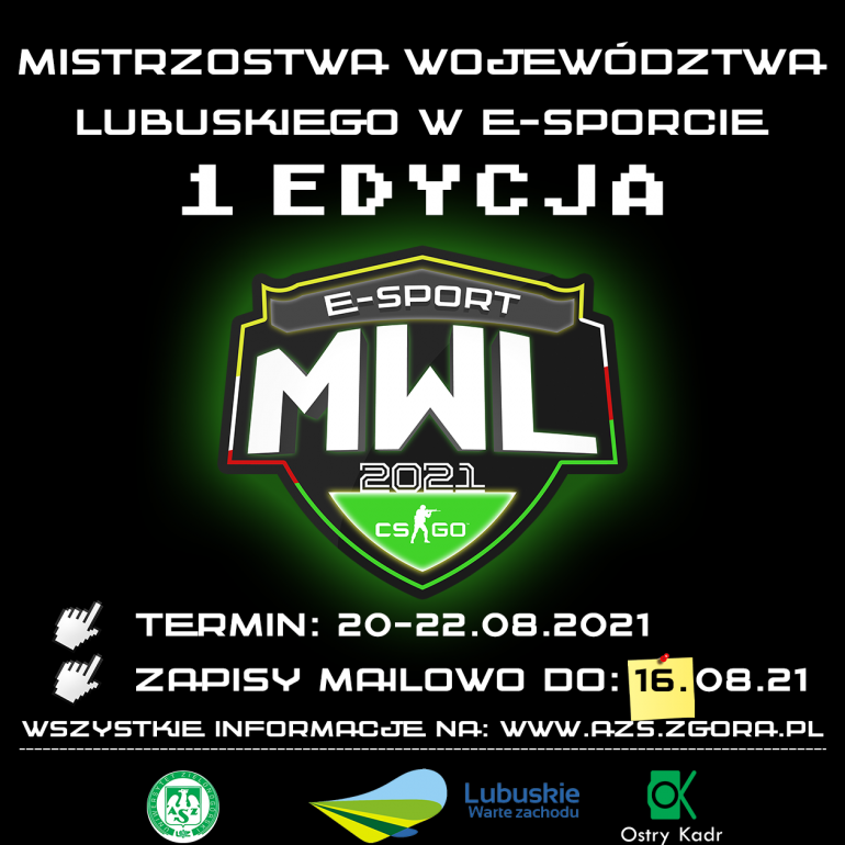 Mistrzostwa Województwa Lubuskiego w E-Sporcie!