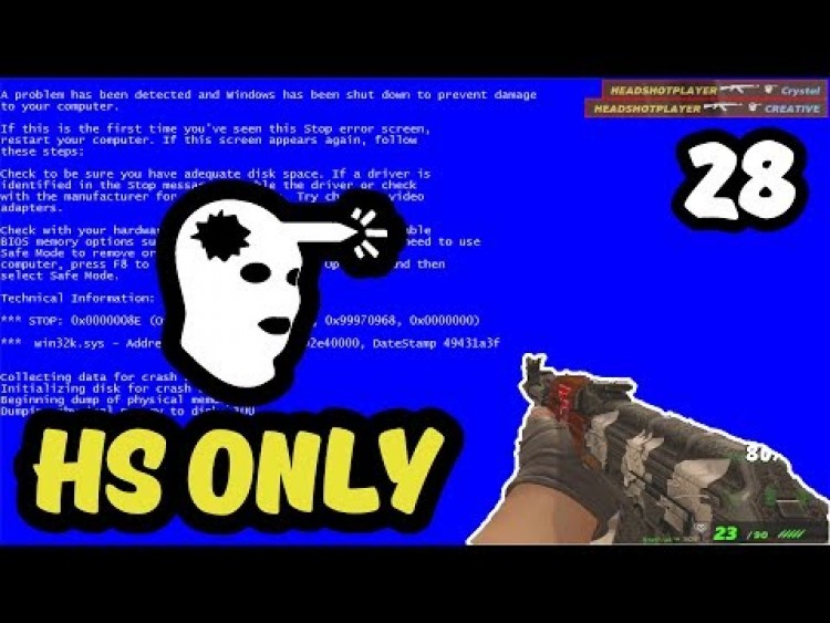 PÓŁ CZŁOWIEK, PÓŁ BLUESCREEN - #28 Highlightsy S1-GE HS only!