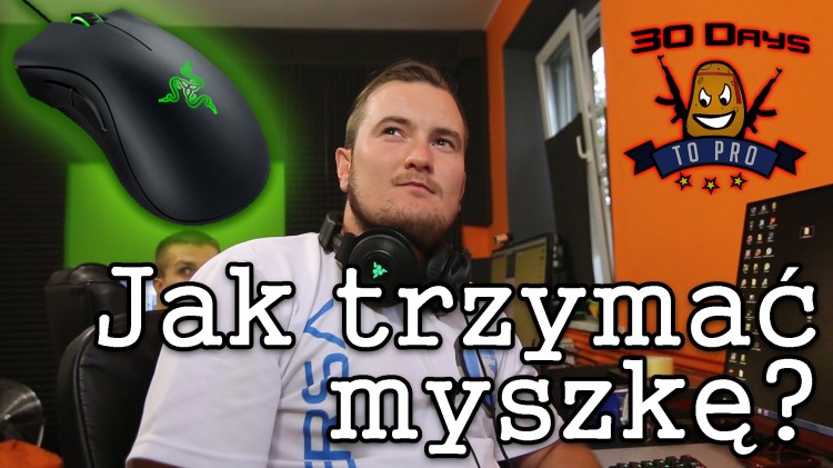 Jak prawidłowo trzymać myszkę