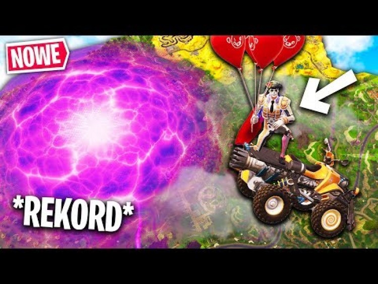 ???? *NOWY* Balonowy REKORD WYSOKOŚCI w Fortnite Battle Royale!