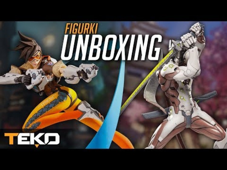 Unboxing Figurek - Smuga i Genji | WYGRAJ JEDNĄ! [Overwatch]