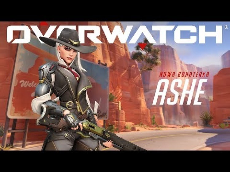 Bohaterowie Overwatch: Ashe (PL)