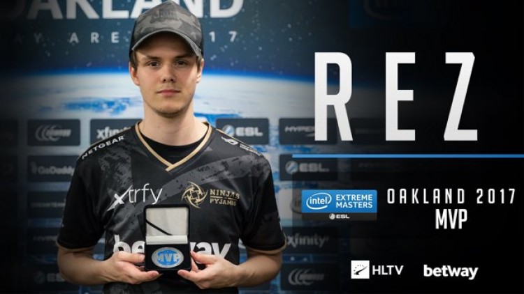 REZ - HLTV MVP by Betway of IEM Oakland 2017