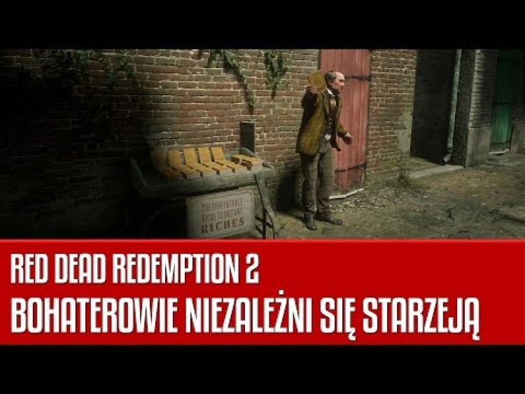 Bohaterowie niezależni starzeją się w grze Red Dead Redemption 2