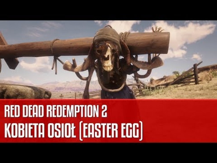 Kobieta Osioł w Red Dead Redemption 2 (easter egg)