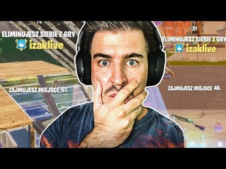 ELIMINUJESZ SIEBIE Z GRY ???? [ IZAK ZONY 1MATTYY ] ~ FORTNITE PL SHOTY | TYPOWY FORTNITE