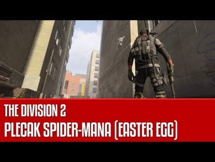 The Division 2 - plecak Spider-Mana (easter egg)