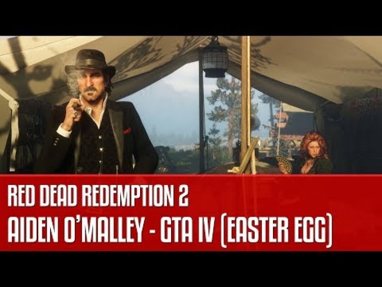 Easter egg z GTA IV w Red Dead Redemption 2 - Aiden