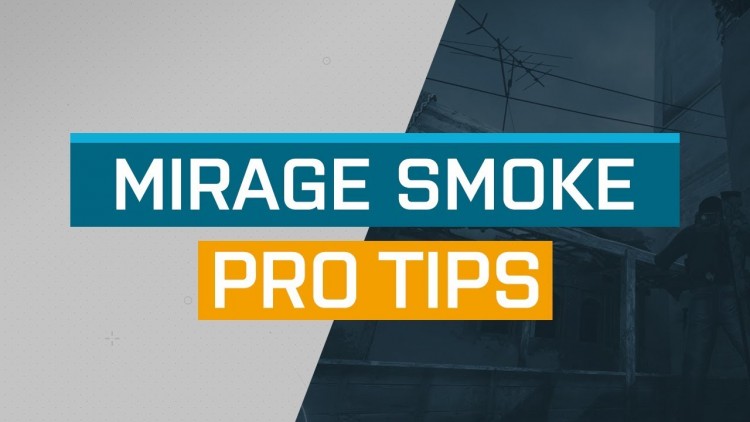 CS:GO - ProTips: Mirage - T-Smoke from B-Apartment to Mid Window