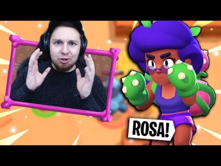 ???? NOWY BRAWLER "ROSA" w Brawl Stars!