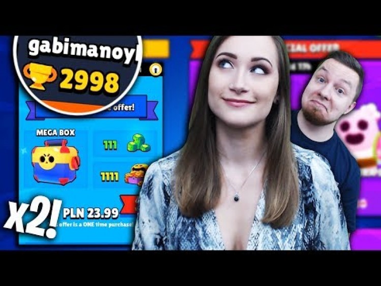 ???? KUPUJEMY 2 OFERTY! GABI WBIJA "3000 PUCHARKÓW" w Brawl Stars!