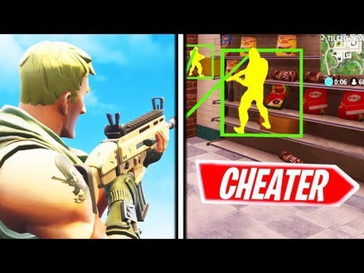 CHEATER W FORTNITE *SNAJPA W LOCIE* [ HYCEL DMG ZONY ] ~ Fortnite Funny Fails and WTF Moments