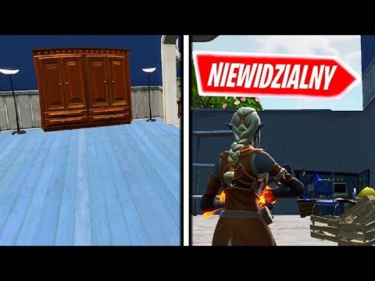 PODŁOGA DZIĘKI KTÓREJ JESTEŚ NIEWIDZIALNY! [ DMG DJU ] ~ Fortnite Funny Fails and WTF Moments