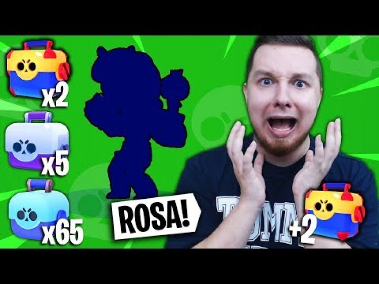 ???? OTWORZYŁEM "70 SKRZYNEK" BY  ZDOBYĆ "ROSE" w Brawl Stars! WYGRAJ 2 MEGA BOXY!