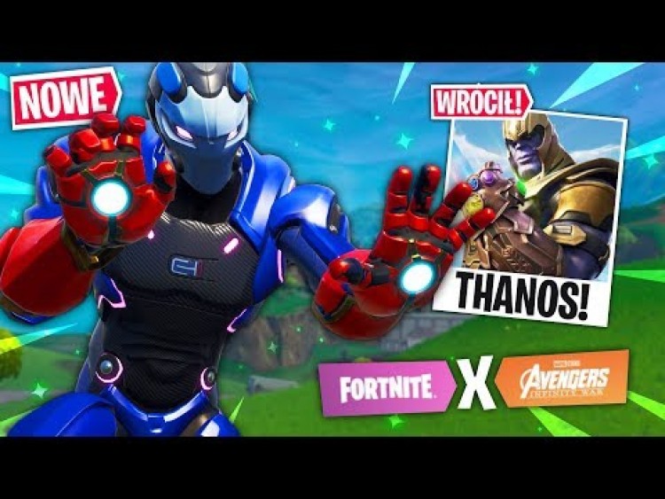 ???? ZOSTAŁEM "WSZYSTKIMI" AVENGERSAMI w Fortnite! THANOS WRÓCIŁ!