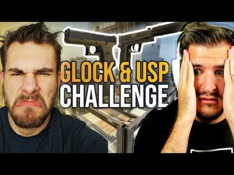 TYLKO GLOCK I USP NA WINGMANIE CHALLENGE!