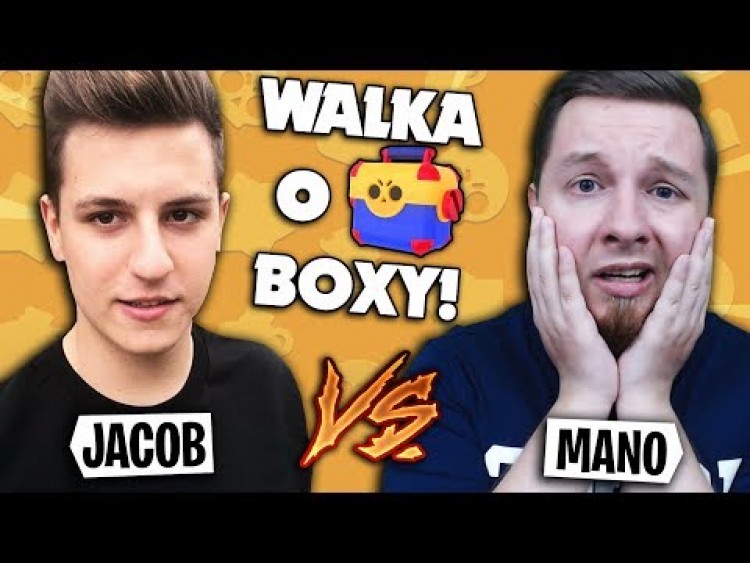 ???? JACOB vs MANOYEK - WALKA O MEGA BOXY w Brawl Stars!