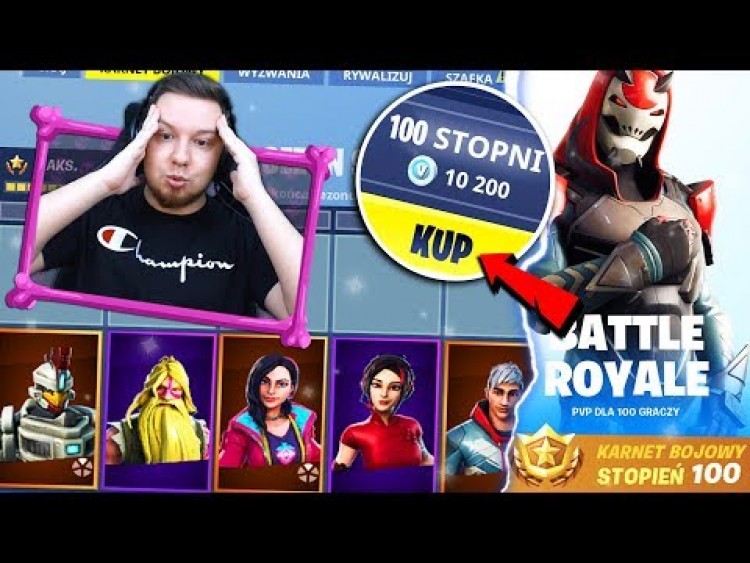 ???? KUPIŁEM "100 STOPNI" KARNETU *SEZONU 9* w Fortnite!