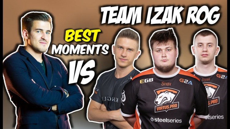 TEAM IZAK ROG VS SNAX, BYALI, PAGO, SZPERO, MICHU - Najlepsze Momenty!