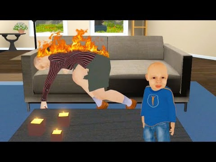 Dzieciak znęca się nad CHORĄ BABCIĄ! (Granny Simulator)