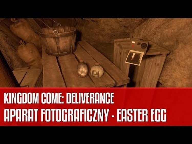 Aparat fotograficzny w grze Kingdom Come - easter egg