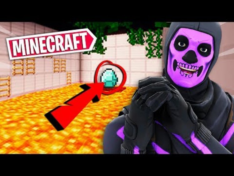 ???? MEGA SZALONY "MINECRAFT" DEATHRUN w Fortnite!