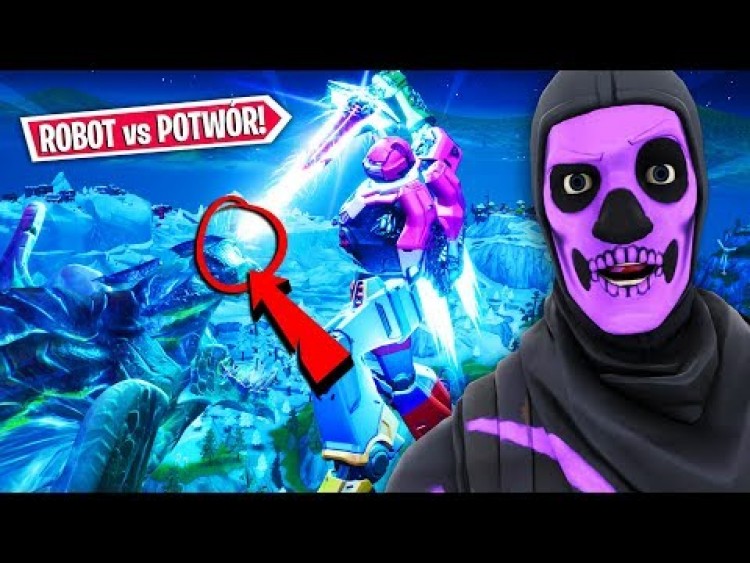 ???? EPICKA WALKA "ROBOTA vs POTWORA" w Fortnite! NIESAMOWITY EVENT!