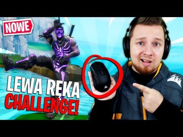 ???? NAJTRUDNIEJSZY CHALLENGE! ZAGRAŁEM "LEWĄ RĘKĄ" w Fortnite!