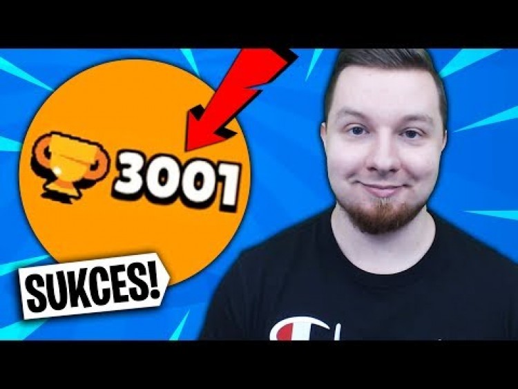 ???? ZDOBYŁEM "OSTATNIEGO" ZADYMIARZA! WBIJAM 3000 PUCHARKÓW w Brawl Stars!