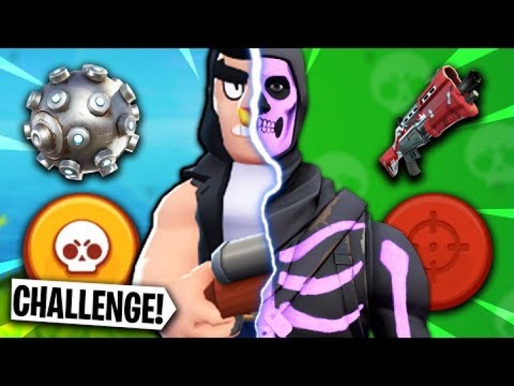 ???? BRAWL STARS "BULL" CHALLENGE w Fortnite!