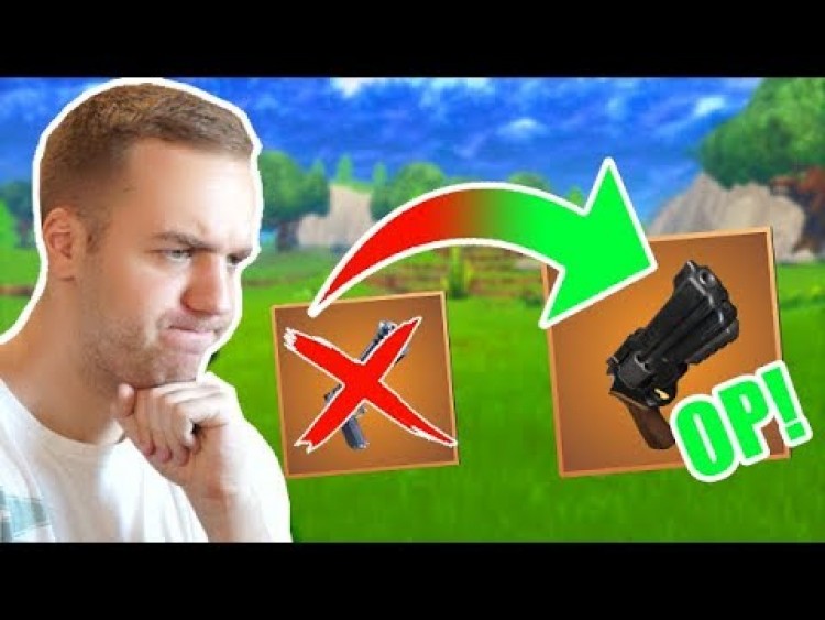 NOWY REWOLWER LEPSZY OD DEAGLE!? - FORTNITE