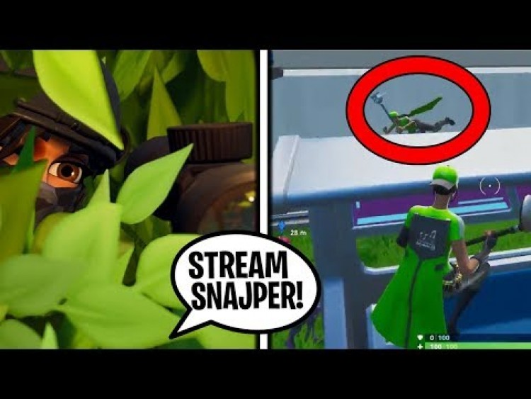 STREAM SNIPER URATOWAŁ MU ŻYCIE *wierny widz* ~ Fortnite Funny Fails and WTF Moments