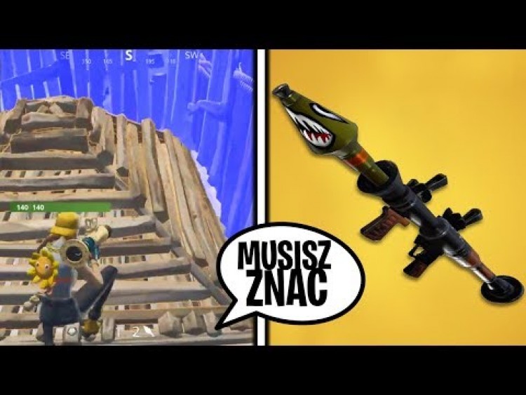 PRZYDATNY TRICK Z RPG *MUSISZ ZNAĆ*! ~ Fortnite Funny Fails and WTF Moments