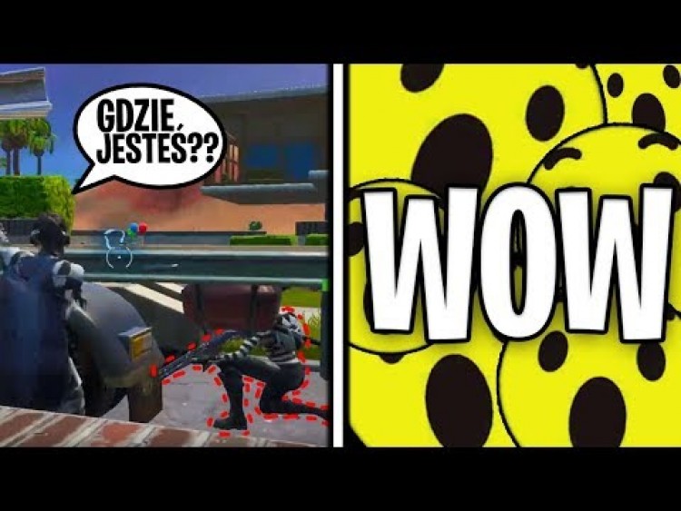 GRACZ SCHOWAŁ SIĘ POD PRZYCZEPĄ! *200 IQ SPOT* ~ Fortnite Funny Fails and WTF Moments