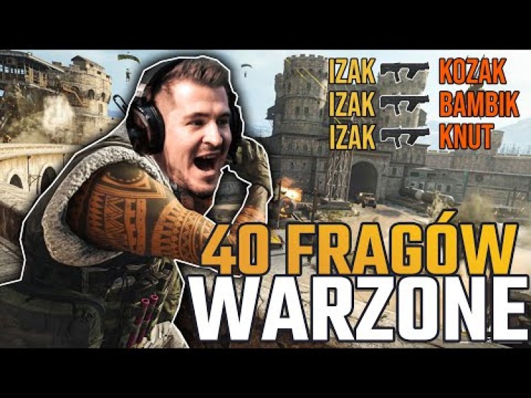 TA GRA TO SZOK! 40 FRAGÓW W CALL OF DUTY: WARZONE!