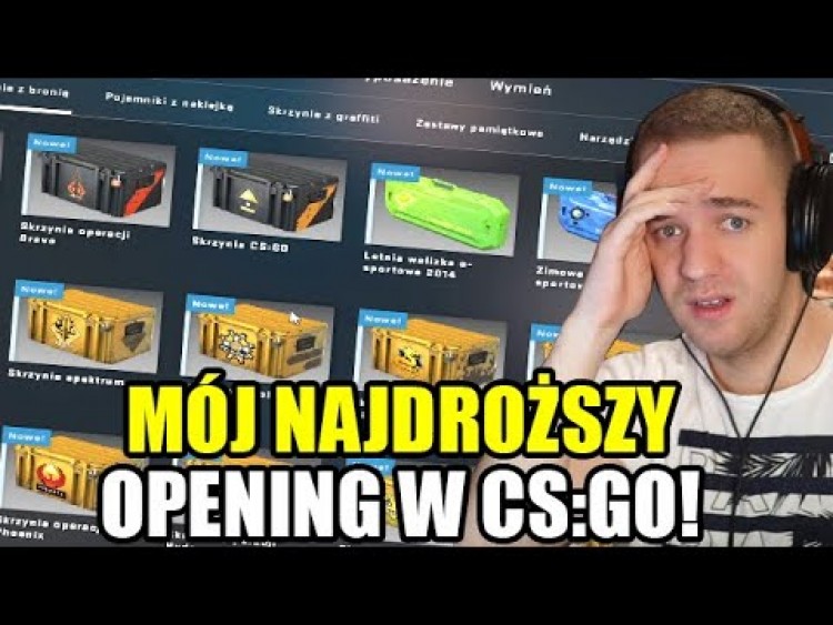 OTWIERAM WSZYSTKIE SKRZYNKI W CS:GO! - CS:GO CASE OPENING