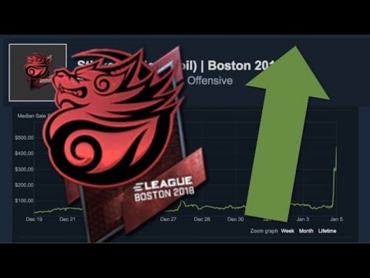Naklejki z Tyloo szaleją - Major Boston 2018