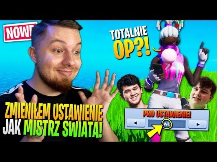 Zmieniłem to USTAWIENIE jak MISTRZ ŚWIATA i zostałem PROSEM w Fortnite ... (totalnie OP!)