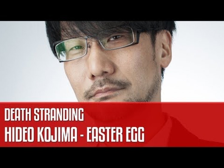 Hideo Kojima w Death Stranding - easter egg