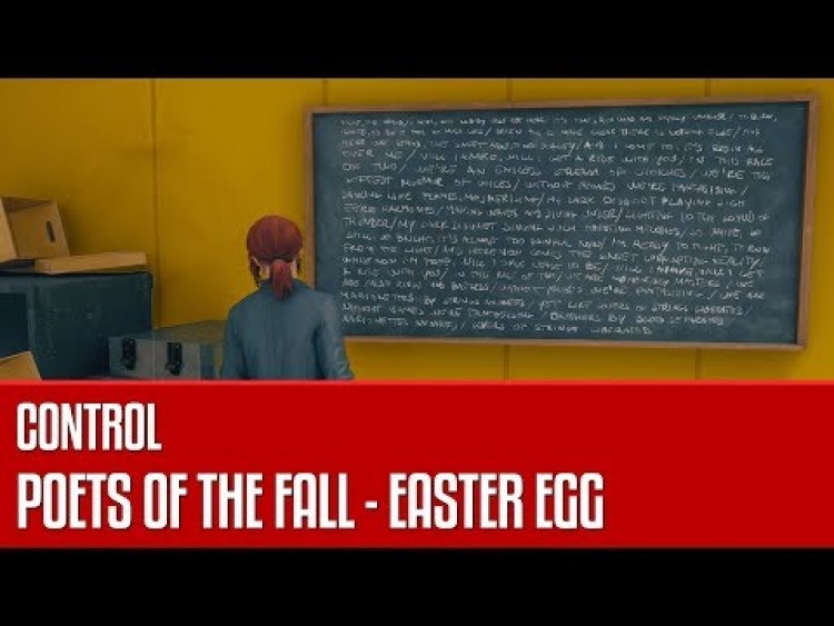 Poets of the Fall w grze Control - easter egg
