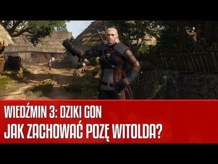 Jak zachować pozę Witolda w grze Wiedźmin 3: Dziki Gon?