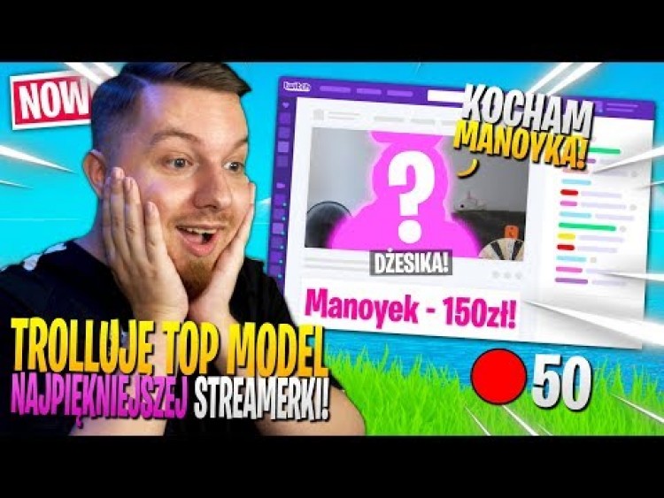 Trolluję TOP MODEL u NAJPIĘKNIEJSZEJ streamerki w Fortnite ... (gabi była ZAZDROSNA!)