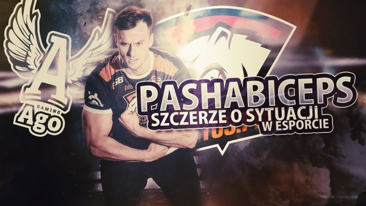 Pasha szczerze o sytuacji w esporcie 2018 m.in o AGO