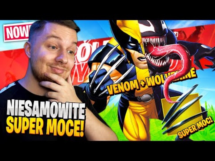 WOLVERINE + VENOM to najlepsze COMBO w Fortnite ... (mega OP!)