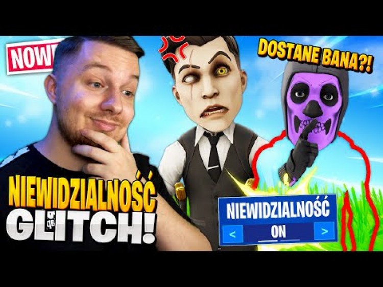 Zostałem NIEWIDZIALNY w SEZONIE 4 w Fortnite ... (mega GLITCH!)