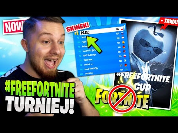 TURNIEJ o skin ZŁEGO APPLE w Fortnite ... (#FREEFORTNITE!)