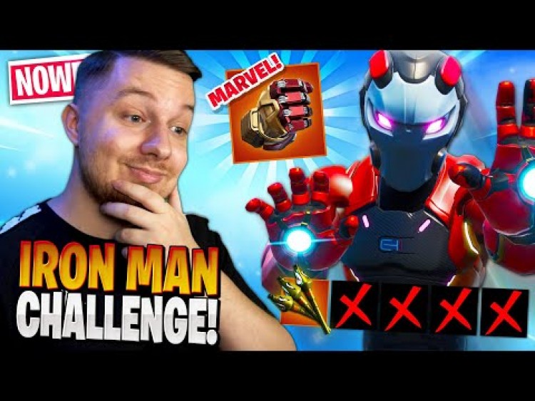 Potężny IRON MAN challenge w Fortnite ... (mega OP!)