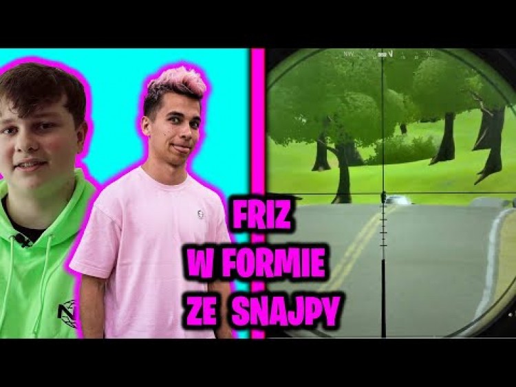 FRIZ POWRACA I JEST W FORMIE ZE SNAJPY| 250m STRZAŁ ZE SNAJPY|MrSavage GOD| TYPOWYFORTNITE