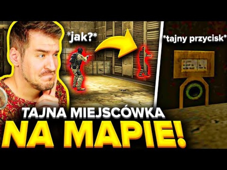 TAJNA MIEJSCÓWKA NA DE_CACHE - CHOWANY O KOSĘ W CS:GO