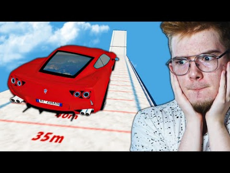 SKOKI NARCIARSKIE SUPER SZYBKIMI SAMOCHODAMI w BeamNG Drive